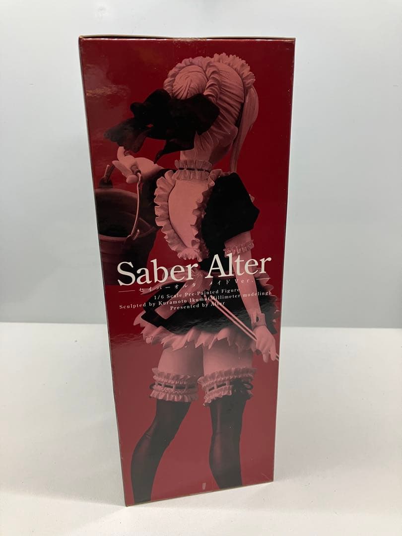 D0102) 未開封　アルター セイバーオルタ メイドVer. 1/6スケール