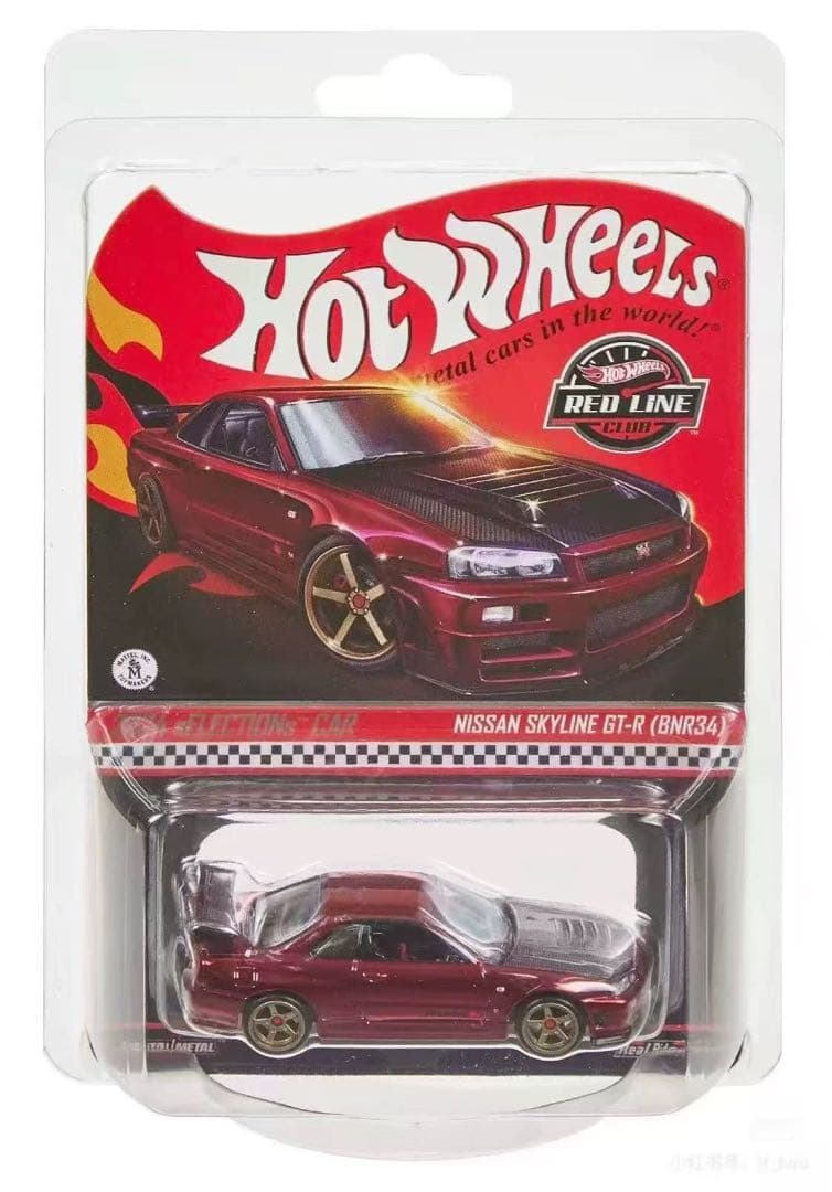 ホットウィール RLC 日産スカイライン BNR34 R34 未開封