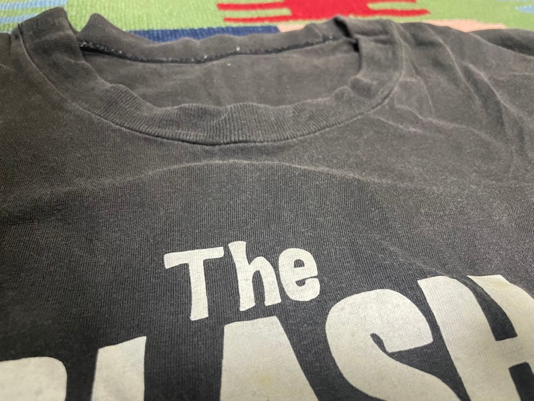 The Clash Tシャツ 無線衝突 シングルステッチ