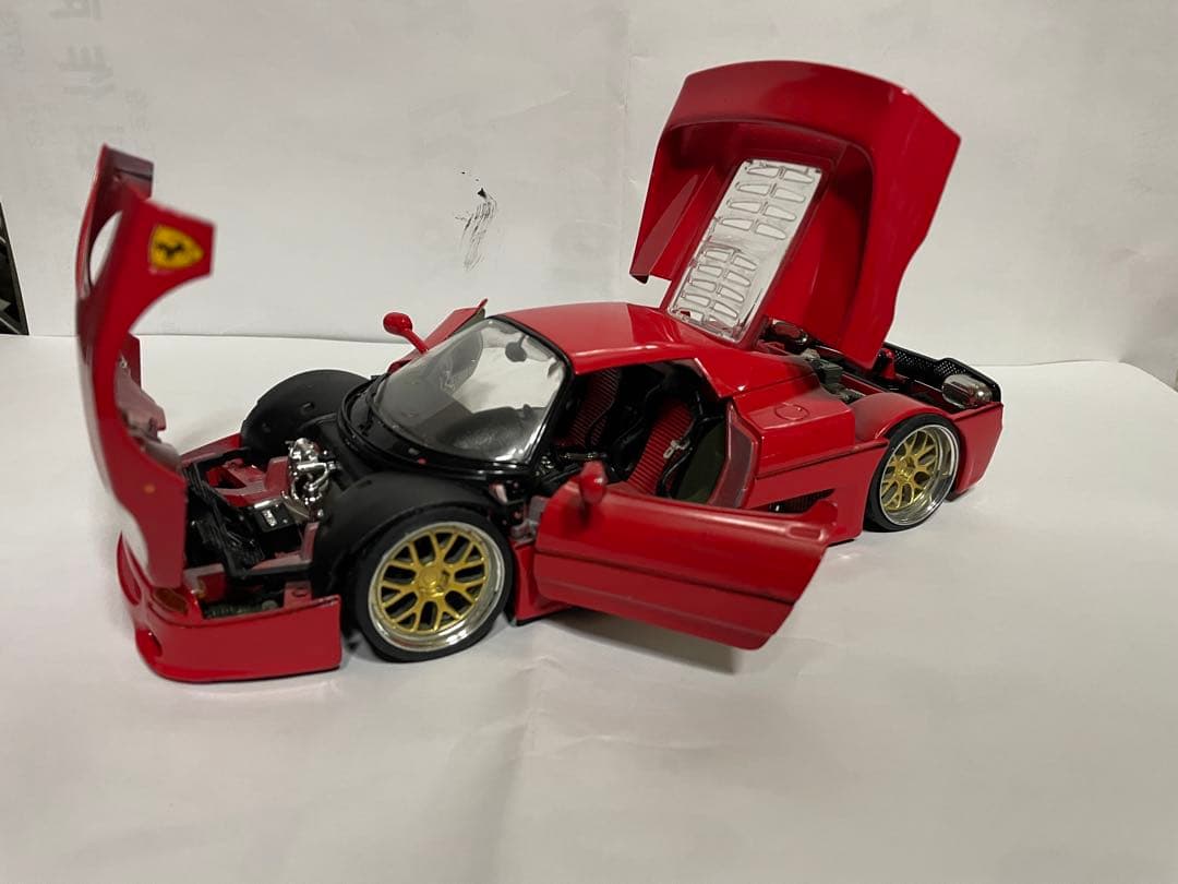 1/18 ブラーゴ　フェラーリF50 ホイール変更品