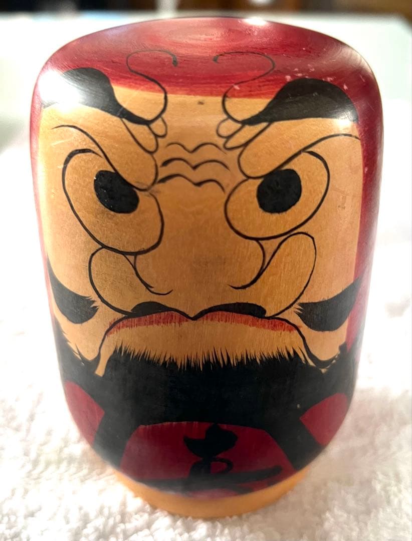 手作り 達磨十聚 ガラスケース付き