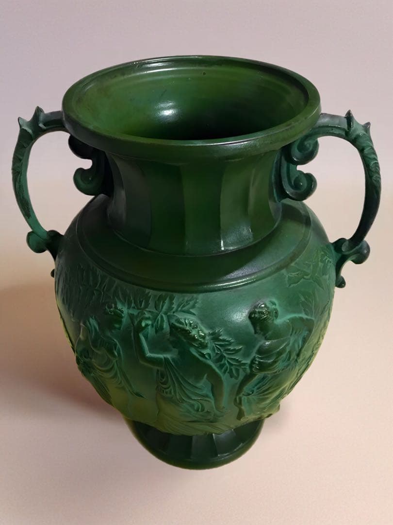 青銅製 持ち手付き花瓶 2.6kg - メルカリ