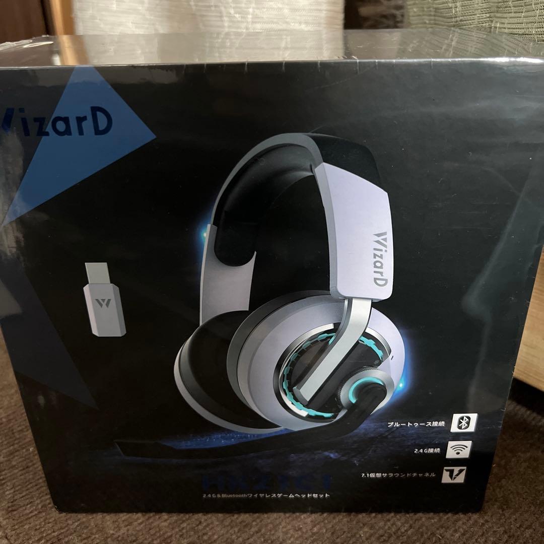 WizardD HK21C1 Bluetoothヘッドセット PS5 HK21C1 ゲーミングヘッド
