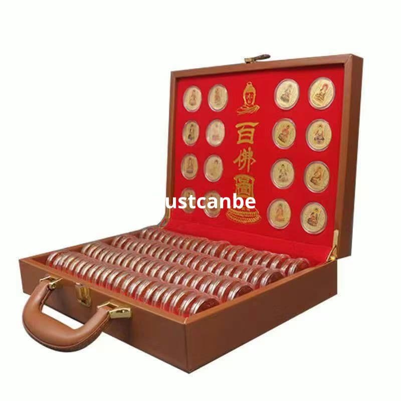 仏教美術品 百仏記念章 希少 美品 工芸品 置物