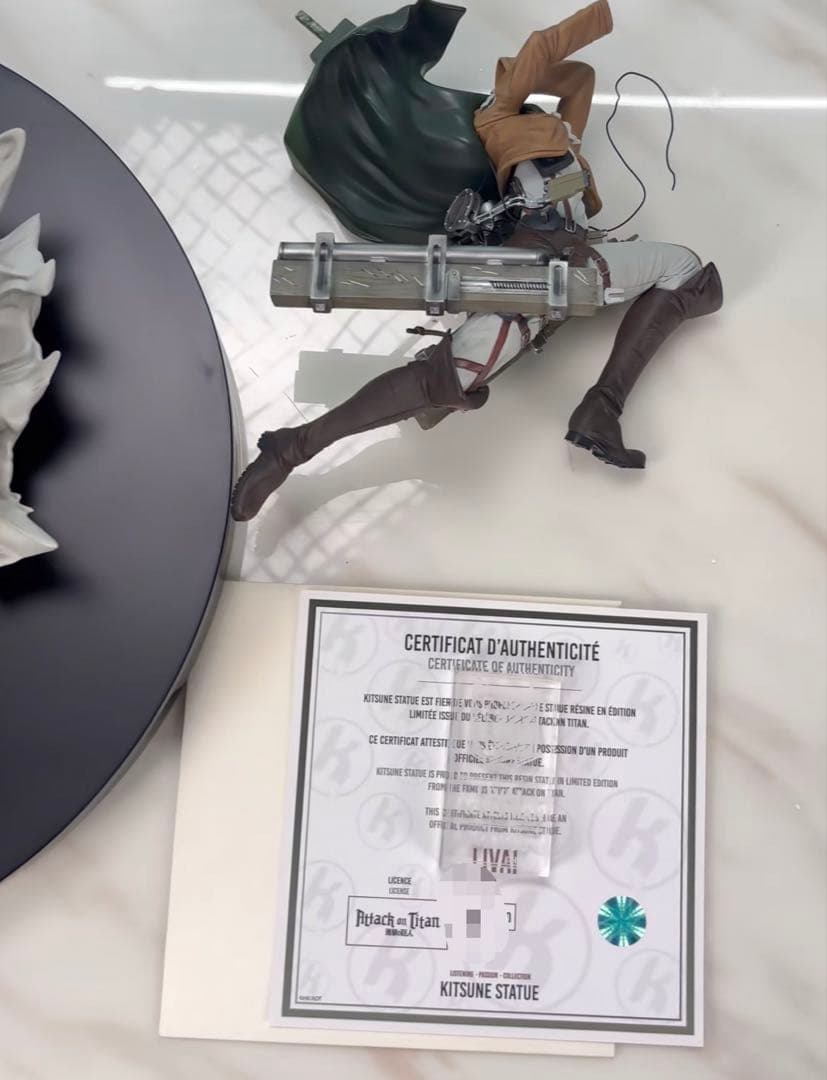 進撃の巨人 ③ リヴァイ·アッカーマン ガレージキット ガレキ スタチュー