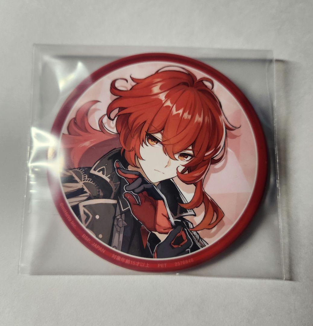 原神 ディルック namco 缶バッジ