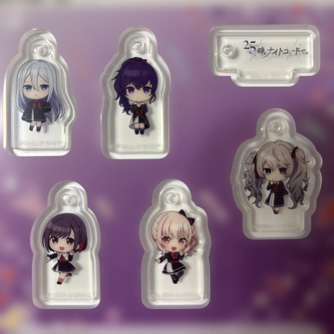 プロセカスシローコラボ ユニットチャームセット ニーゴ - メルカリ