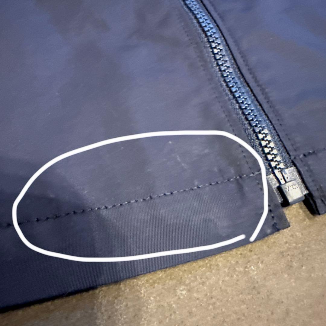 familiar フード付きジャケット 90 ネイビー