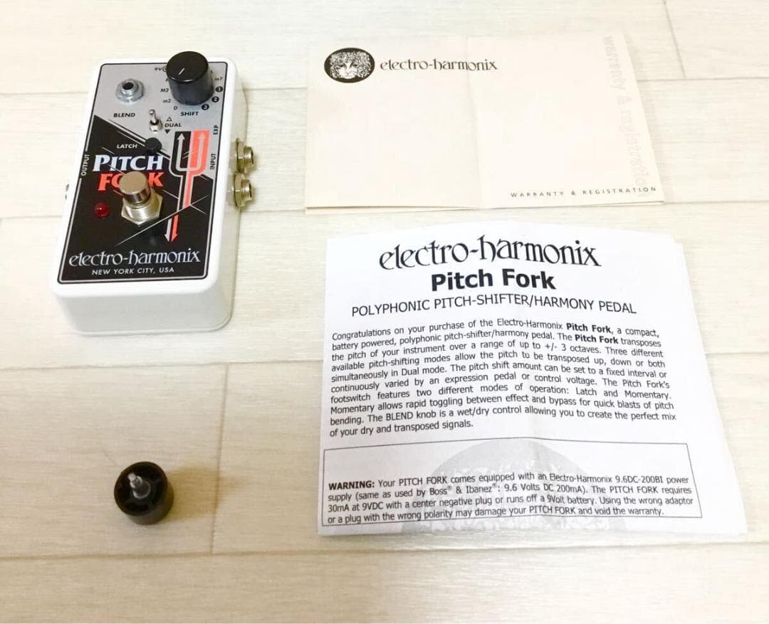 Electro-Harmonix Pitch Fork 　ジャンク Amazon.com: Electro-Harmonix Pitch Fork Polyphonic Pitch Shift
