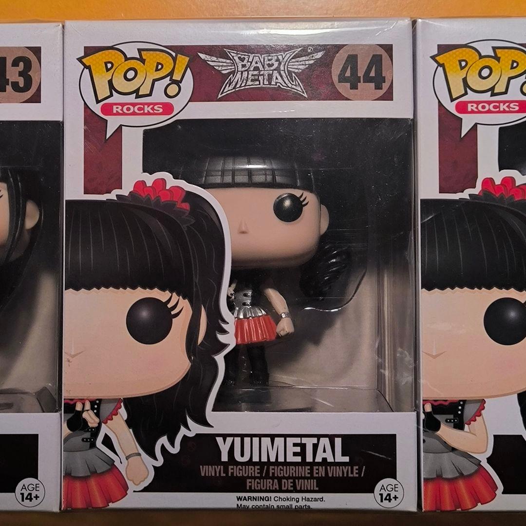 値下げ【未開封】BABYMETAL FUNKO POP! ROCKS 3体セット - メルカリ
