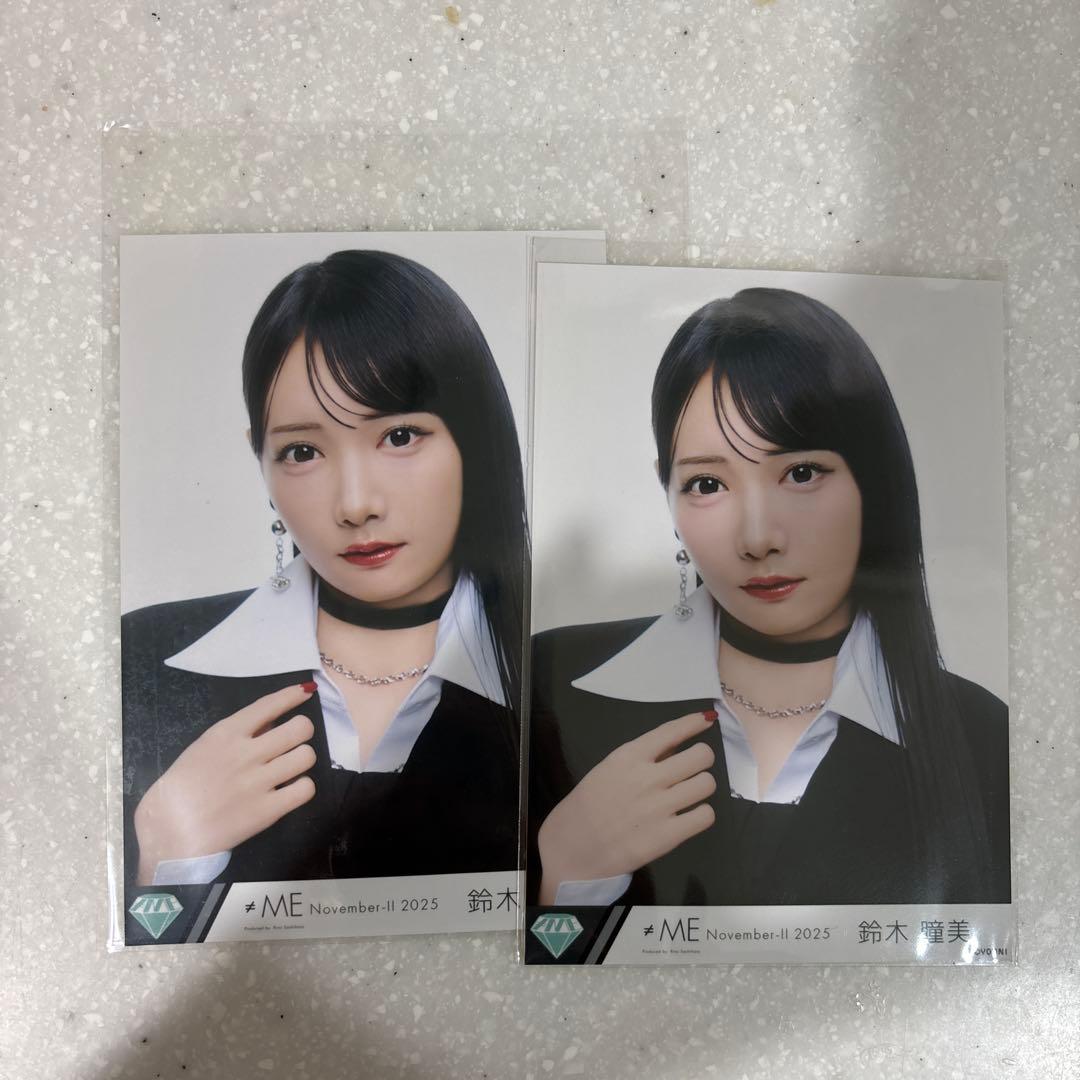 鈴木瞳美 排他的ファイター 生写真セット - メルカリ