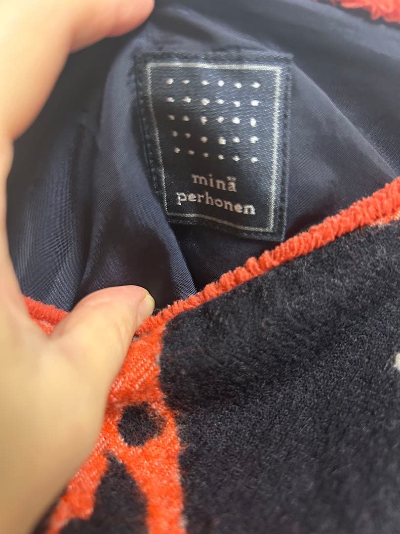 mina perhonen 動物柄 タイトスカート サイズ36