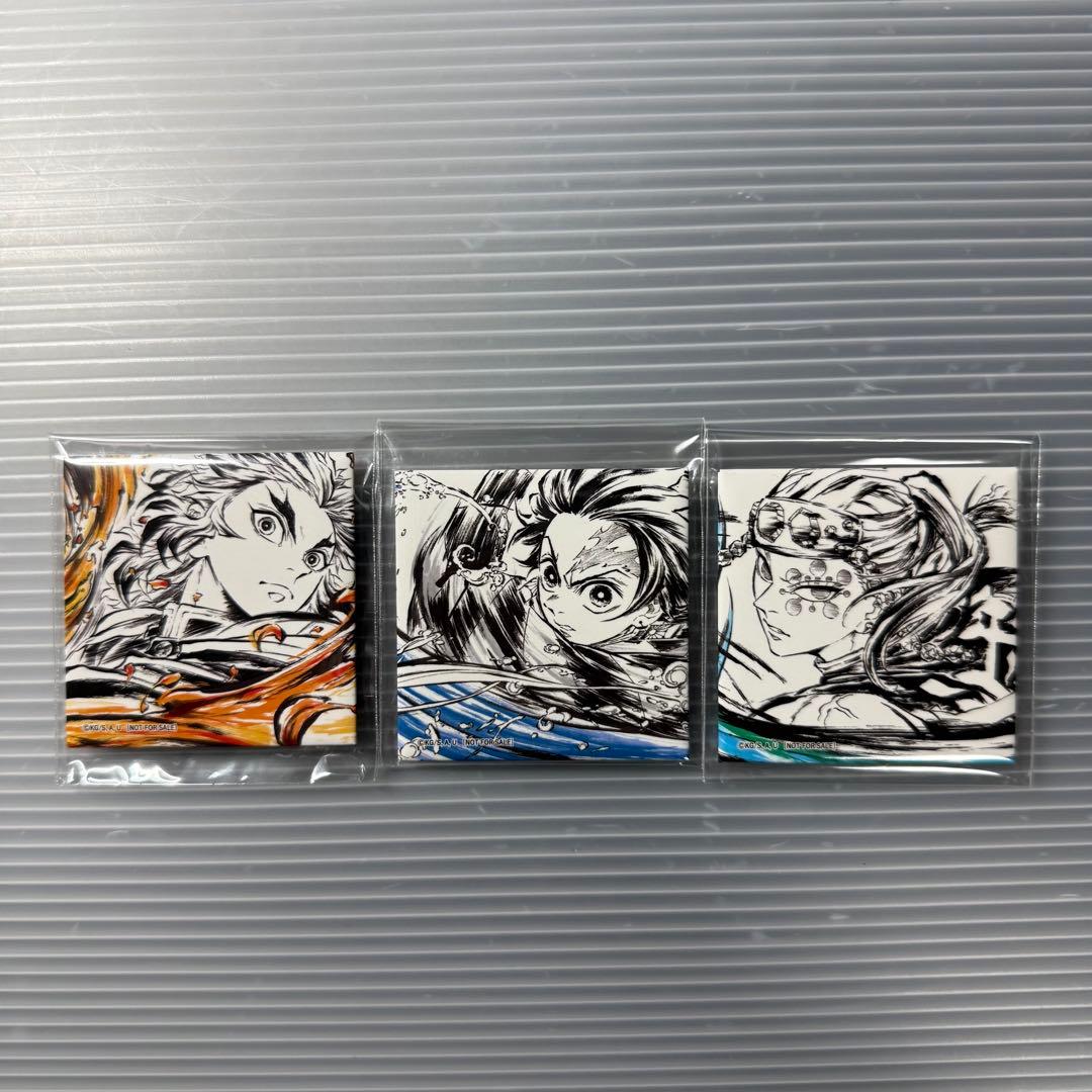 ジャンプフェスタ 2026 限定 鬼滅の刃 特典 スクエア缶バッジ 3種セット ジャンプフェスタ 2026 限定 鬼滅の刃 特典 スクエア缶バッジ 3種