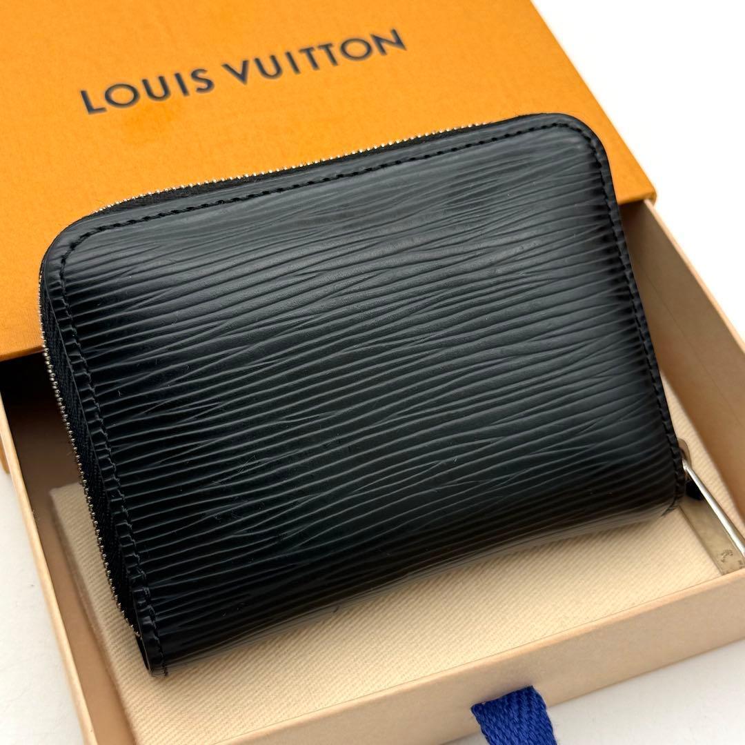 【美品】ルイヴィトン エピ ジッピーパース ケース 黒 小銭入れ