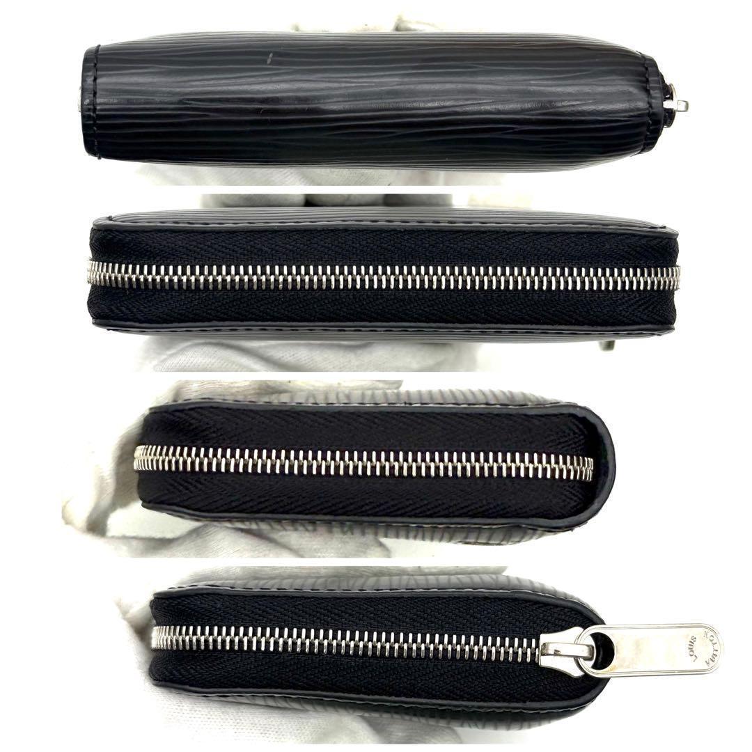 【美品】ルイヴィトン エピ ジッピーパース ケース 黒 小銭入れ