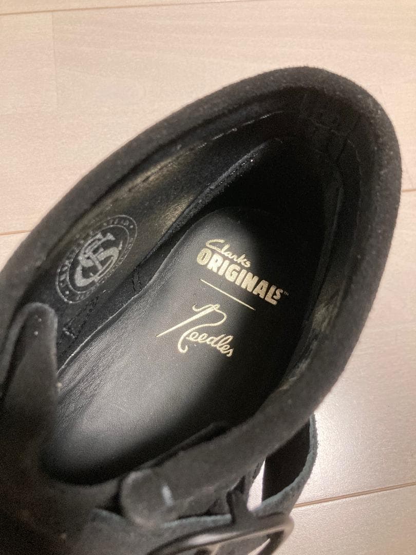 新品 NEEDLES x CLARKS Wallabee ワラビー ブーツ 7h