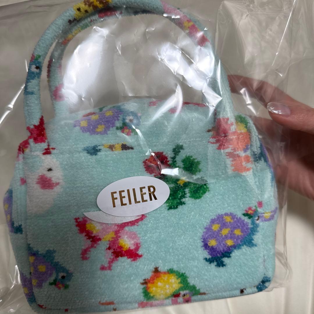 【定価での販売】フェイラー　ファンキーフォーチュン　ミニキューブバッグ　神崎恵