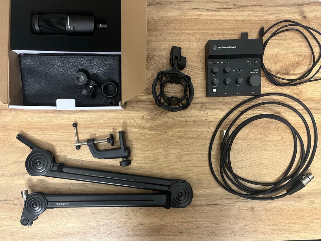 audio-technica AT2020 マイクセット