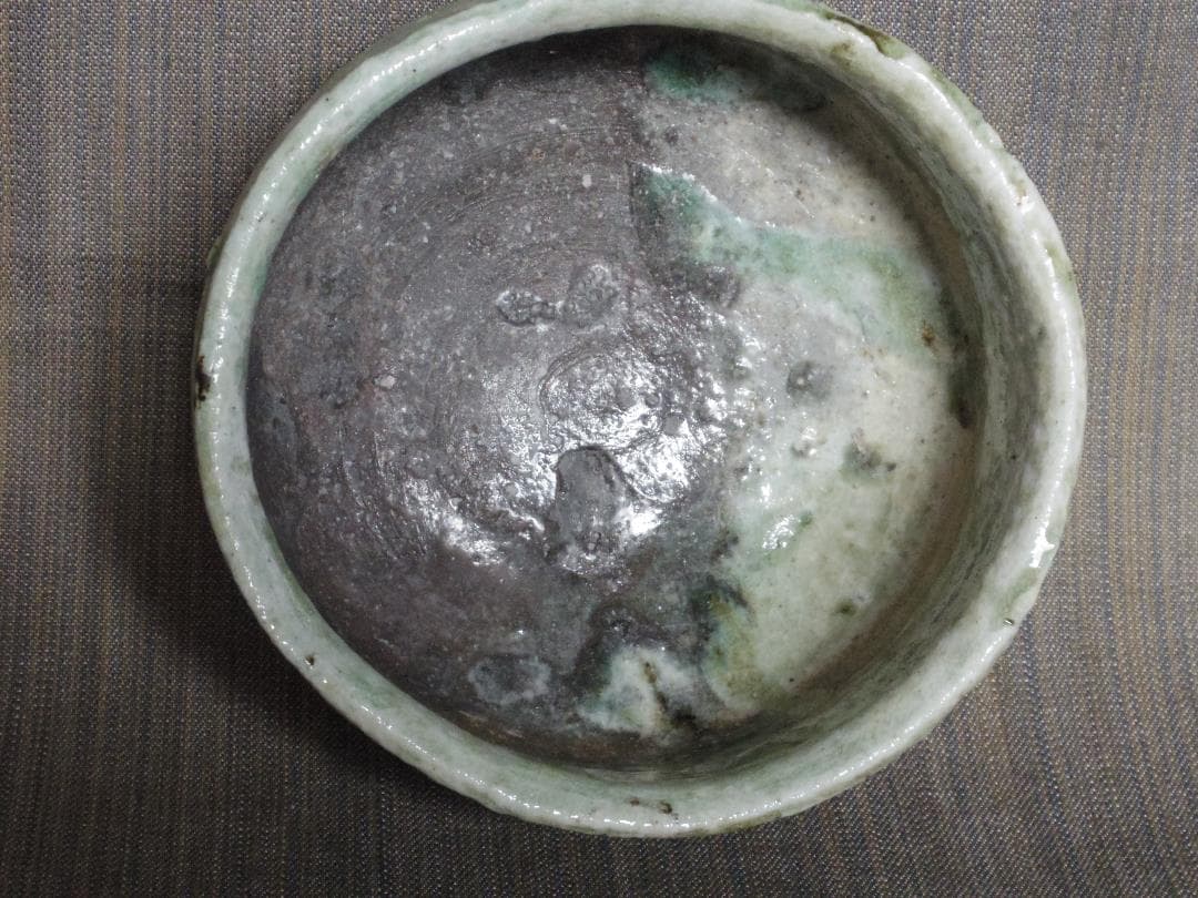 個展作品☆篠原希【師：古谷信男】引き出し茶碗☆共箱・伊賀・信楽