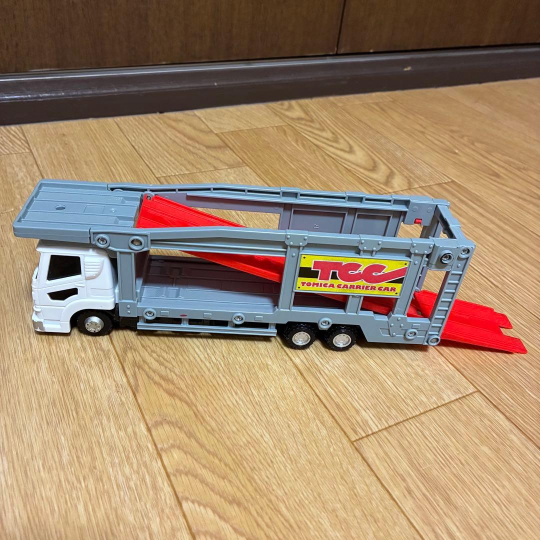 トミカコース2種+消防車+トミカ運搬　まとめ売り