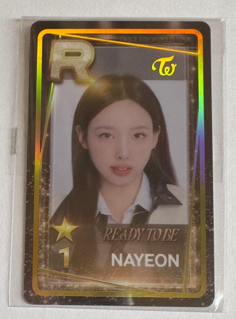 TWICE READY TO BE ソウルコン限定SSJYP カードナヨン twice nayeon