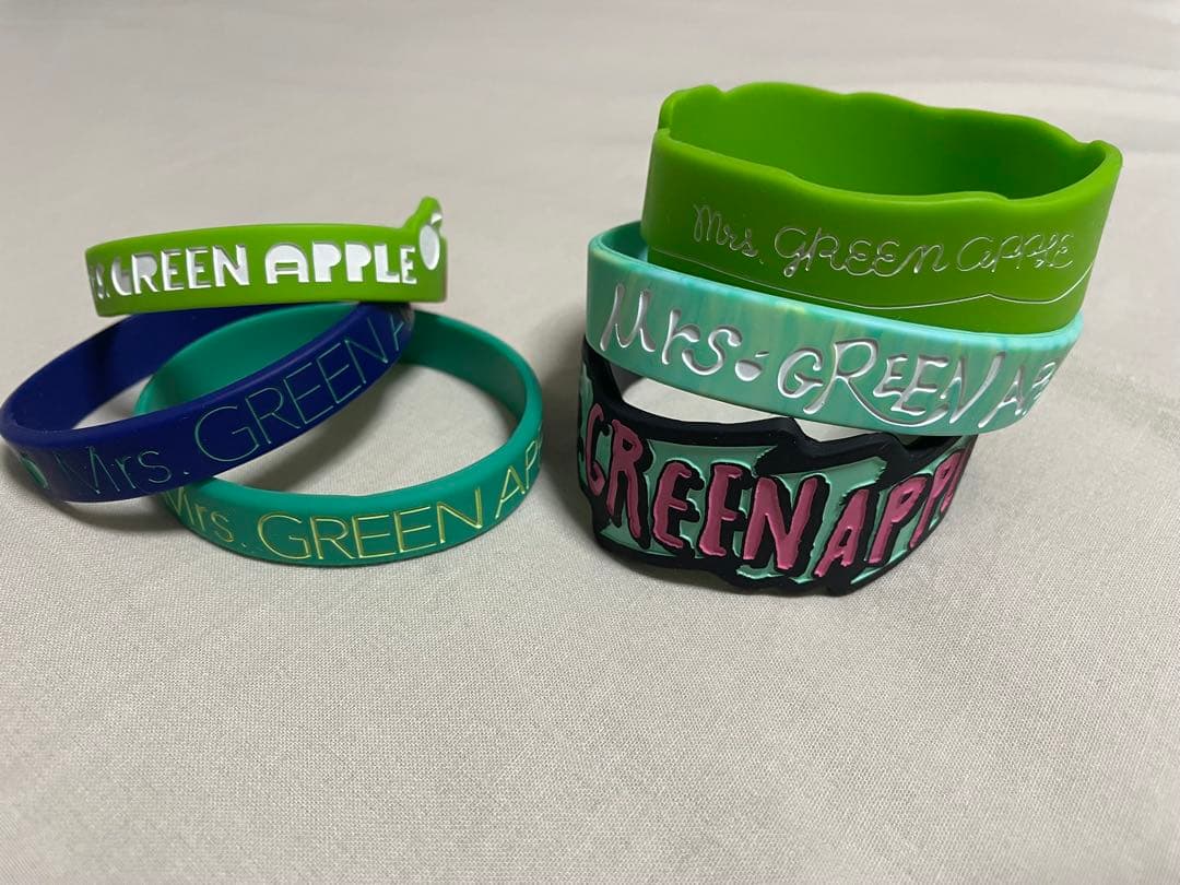初期】 Mrs. GREEN APPLE ラバーバンドセット