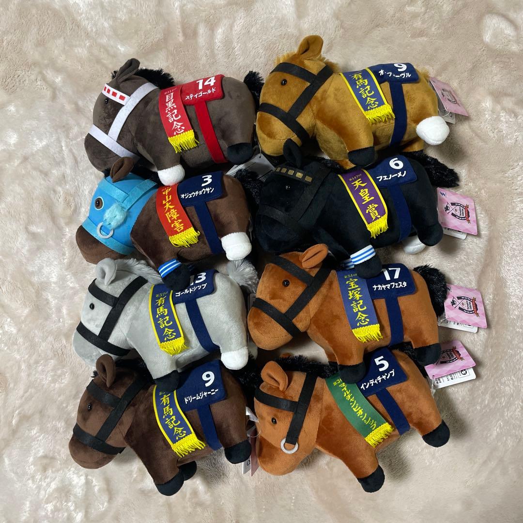 サラブレッドコレクション OKぬいぐるみ6 全8種セット サラブレッドコレクション OKぬいぐるみ6【楽市楽座・ASOBLE