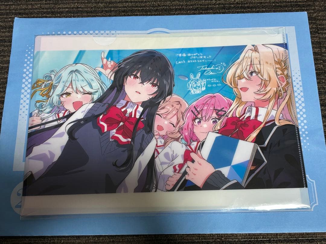 新品・非売品】わたなれ 一挙上映 来場者特典 A5クリアファイル わた