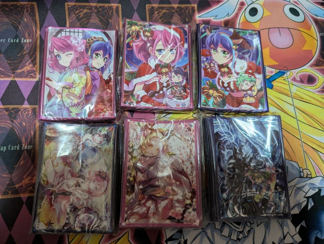 遊戯王 王のデッキ 同人スリーブ 4つセット 遊戯王 王のデッキ 同人