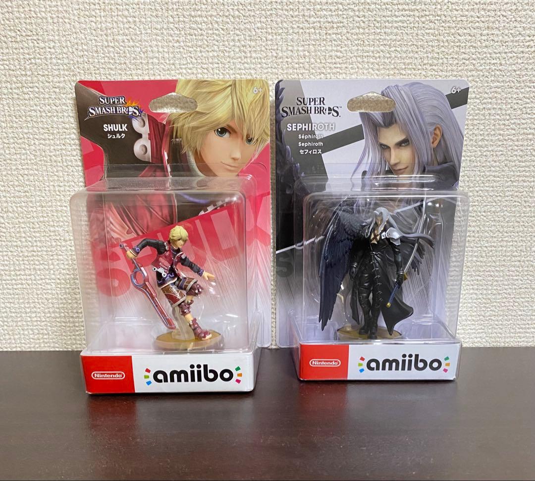 amiibo シュルク セフィロス アミーボ シュルク リンク セフィロス