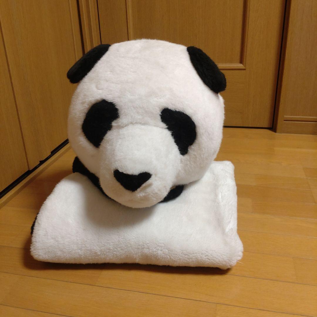 パンダぬいぐるみ 特大ラグ
