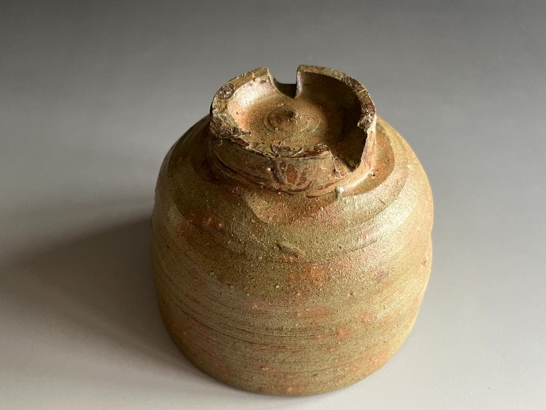 11代長岡空権楽山焼茶碗而妙斎書付銘：松風茶道具表千家