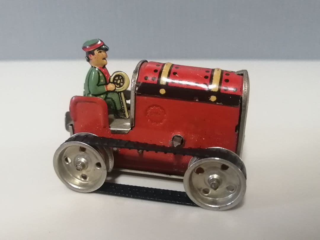 GAMA　ステーショントラクター　ゼンマイ　ブリキ製