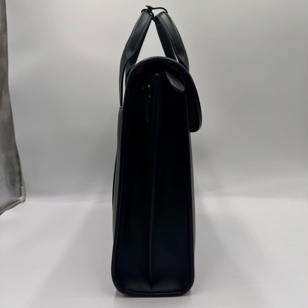 現行/未使用級✨ コーチ ゴッサム ポートフォリオ ビジネス A4 レザー 緑