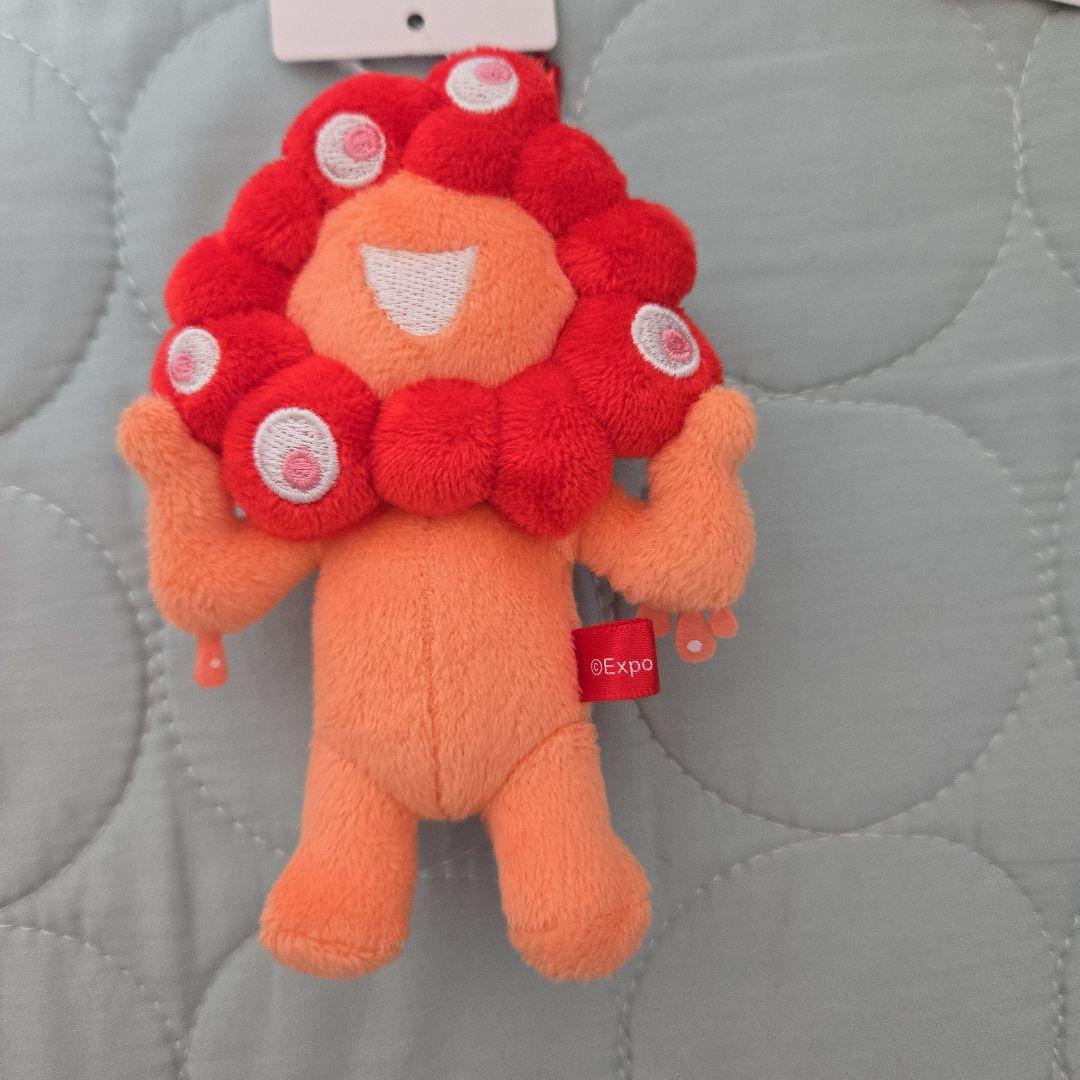 ミャクミャク　推しカラー　ボールチェーンマスコット ピンク 赤 黄色　万博