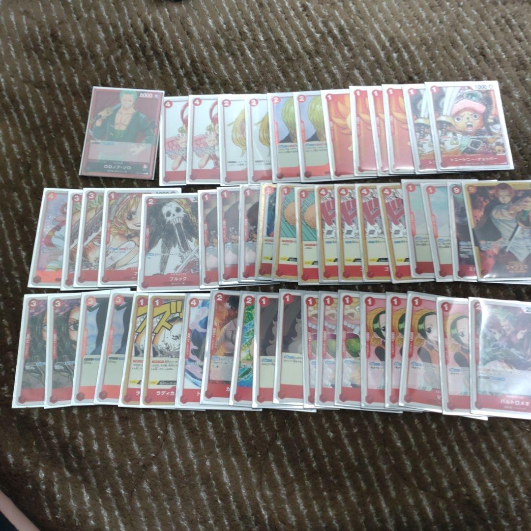 赤ゾロデッキ ワンピースデッキ【赤ゾロ】 | ワンピースカードゲーム,デッキ販売