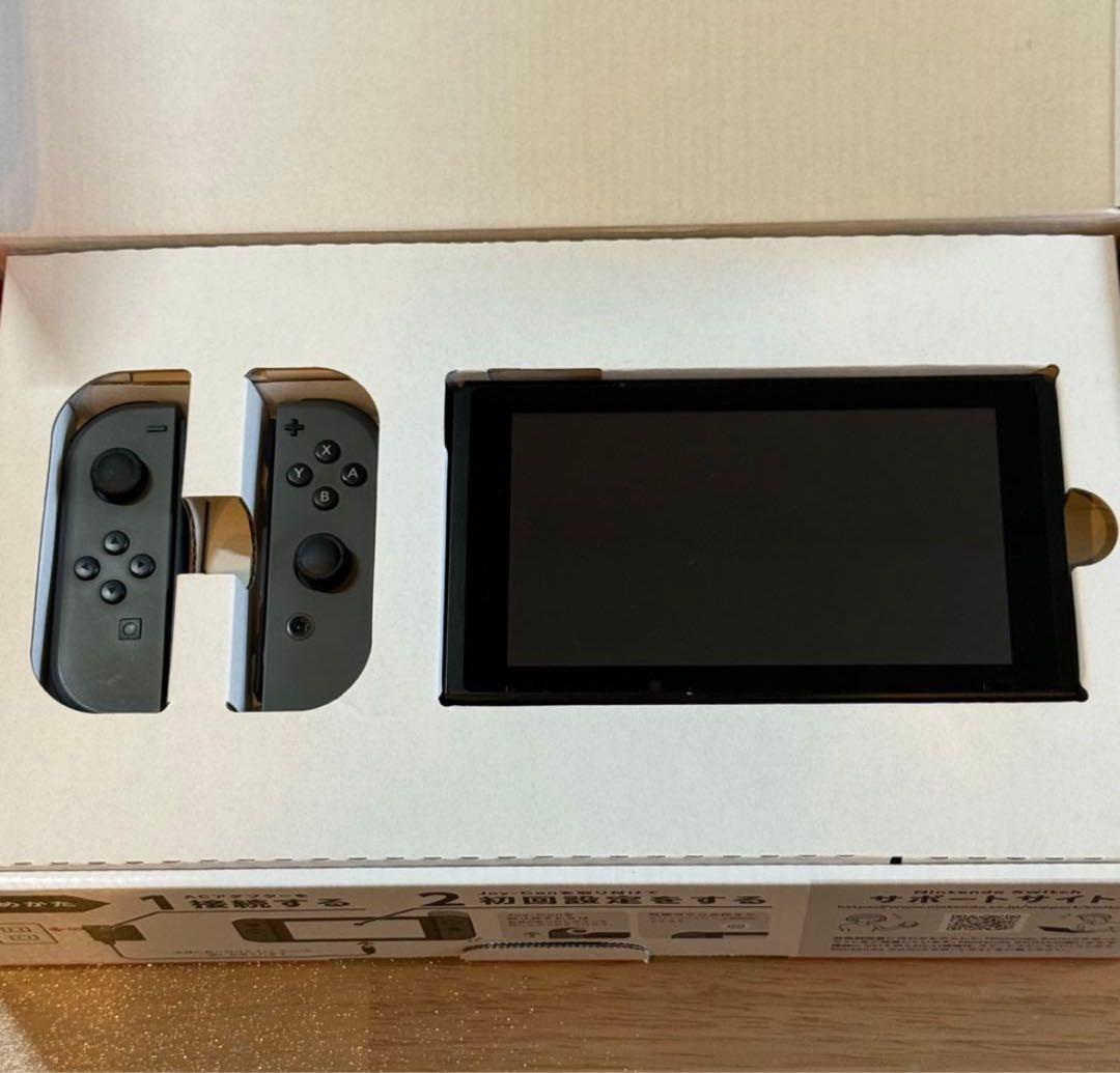 万*✨様 Nintendo Switch 本体 グレー Joy-Con付き