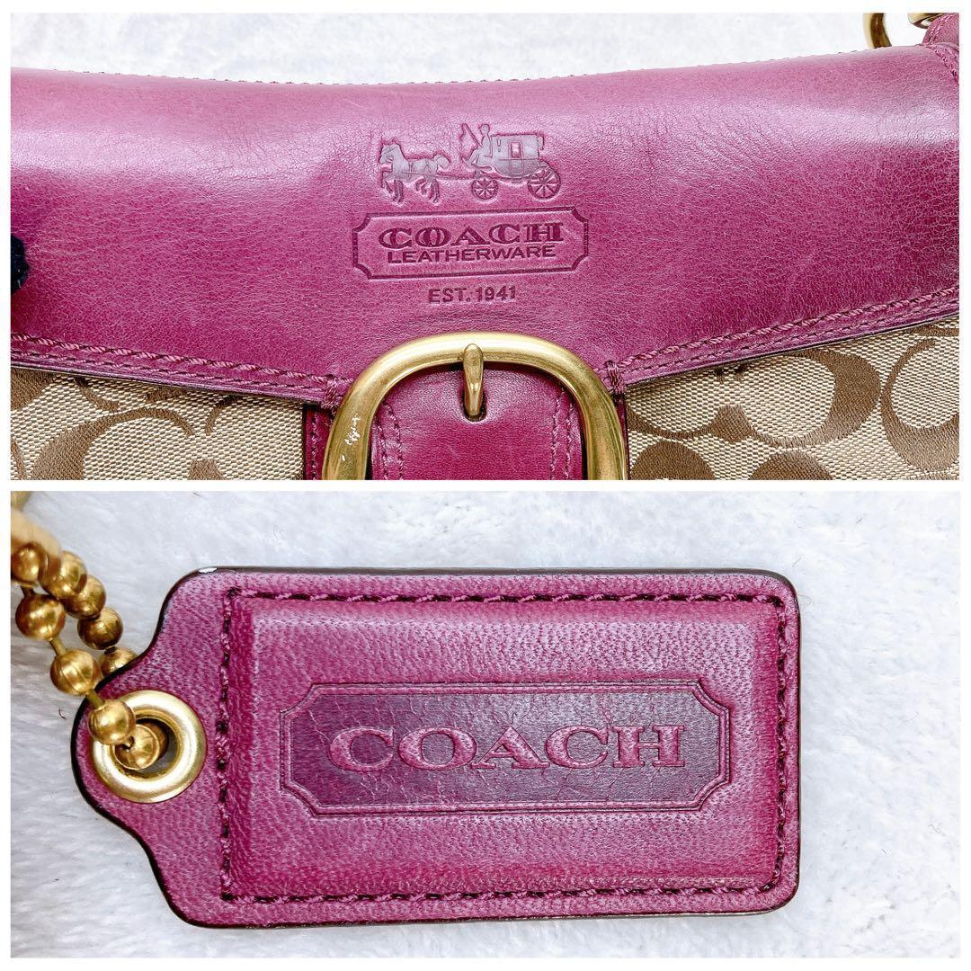 ✨美品✨COACH コーチ ソーホー ブリーカー ハンドバッグ シグネチャー