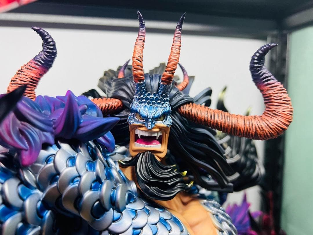 ワンピース 百獣のカイドウ 人獣型 フィギュア ガレージキット 塗装済み完成品