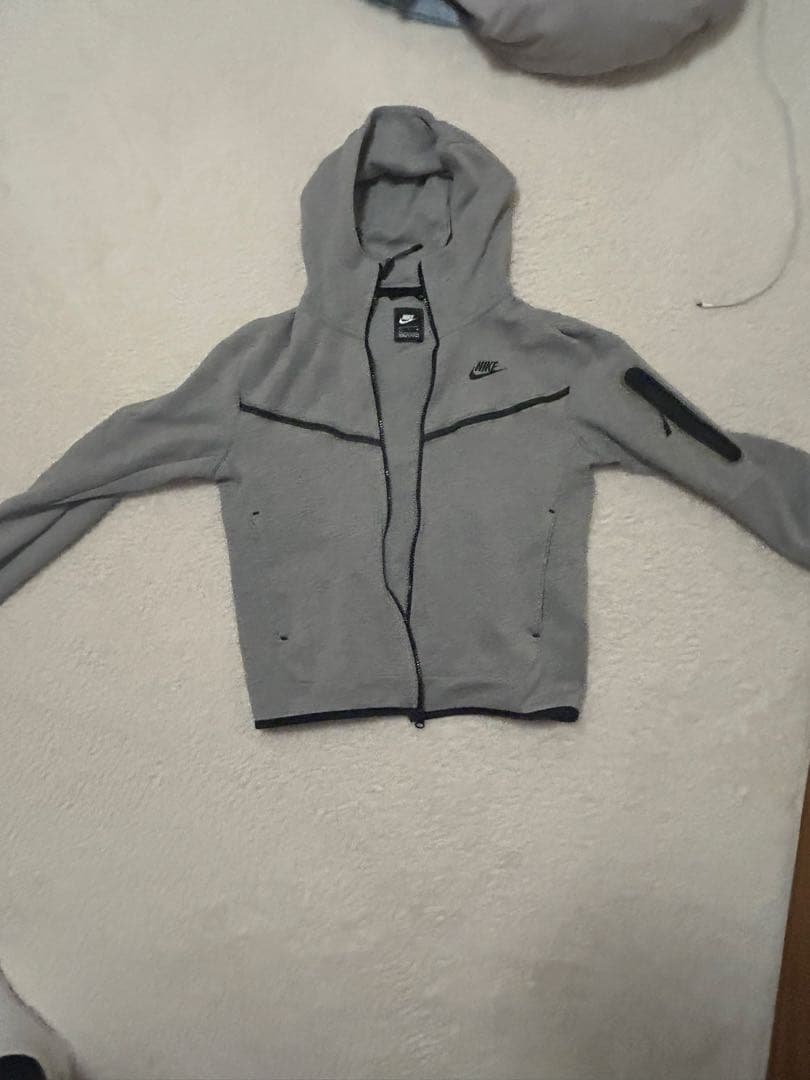 テックフリースセットアップグレー正規品