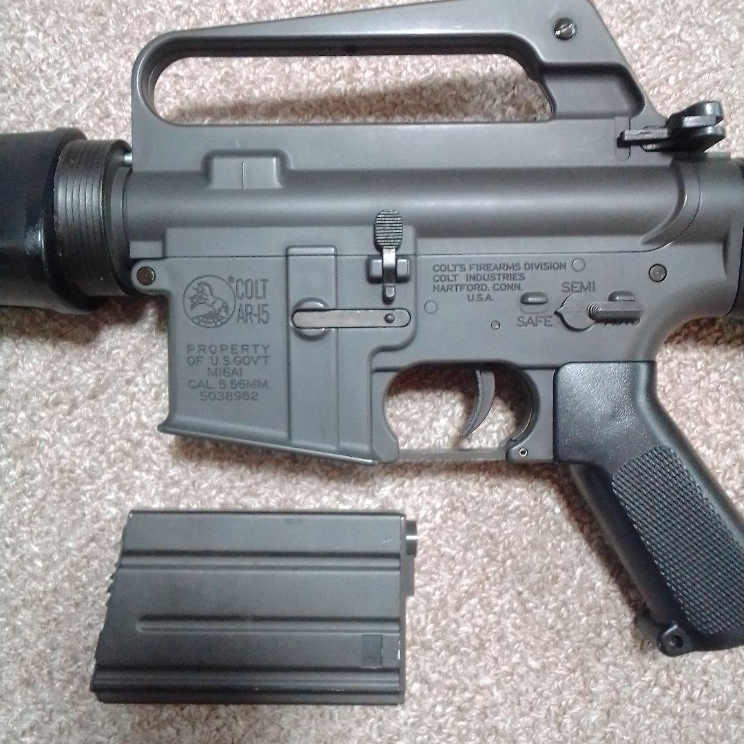 東京マルイ純正電動ガンCAR-15絶版品メンテ済