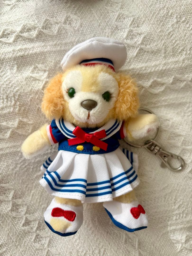 ステラルー　クッキーアン　ぬいぐるみキーチェーン　香港ディズニー14周年　未使用