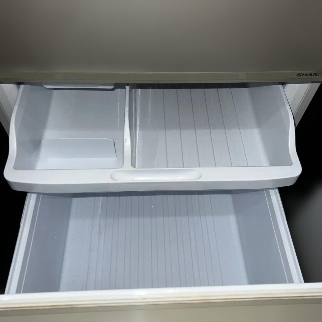 ⭐︎まだまだバリバリ動作品/SHARP/左右両開き/どっちもドア/送料設置無料！
