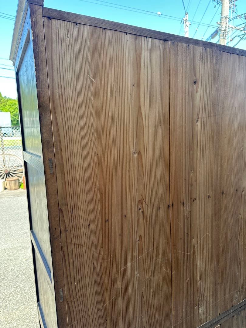 瞬間的値下げ❗️アンティーククローゼット箪笥洗浄済み！100年以上前