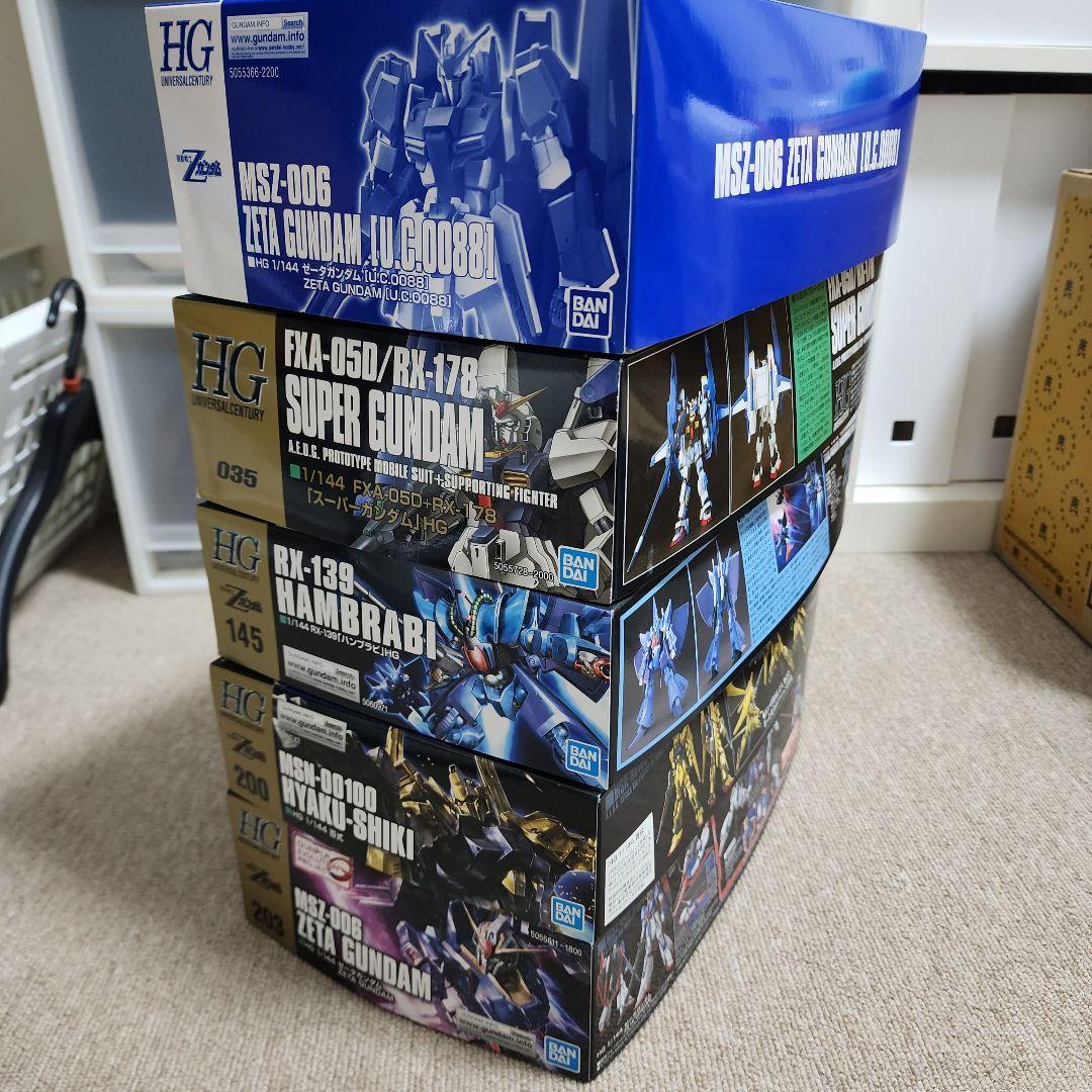 Z系 HG ガンプラ セット 5種