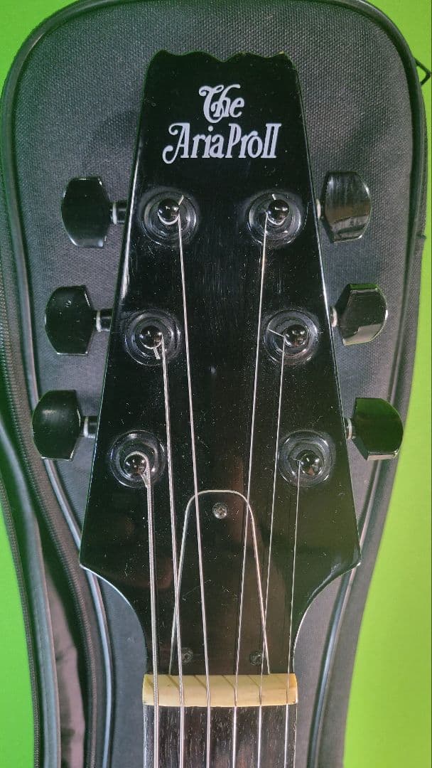 AriaPro ii PE-JR750 エレキギターソフトケース付動作品 AriaPro ii PE