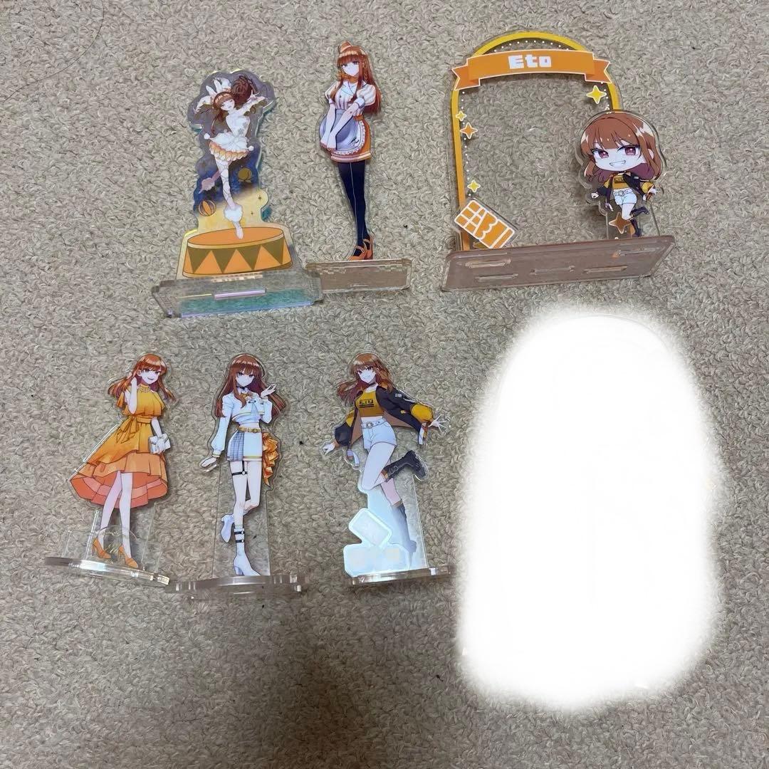 カラフルピーチえとさんのあさんグッズ