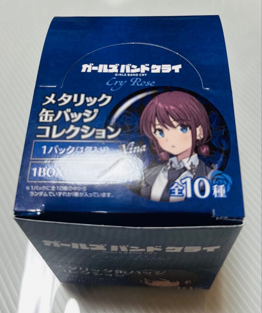 ガールズバンドクライ メタリック缶バッジコレクション 1BOX