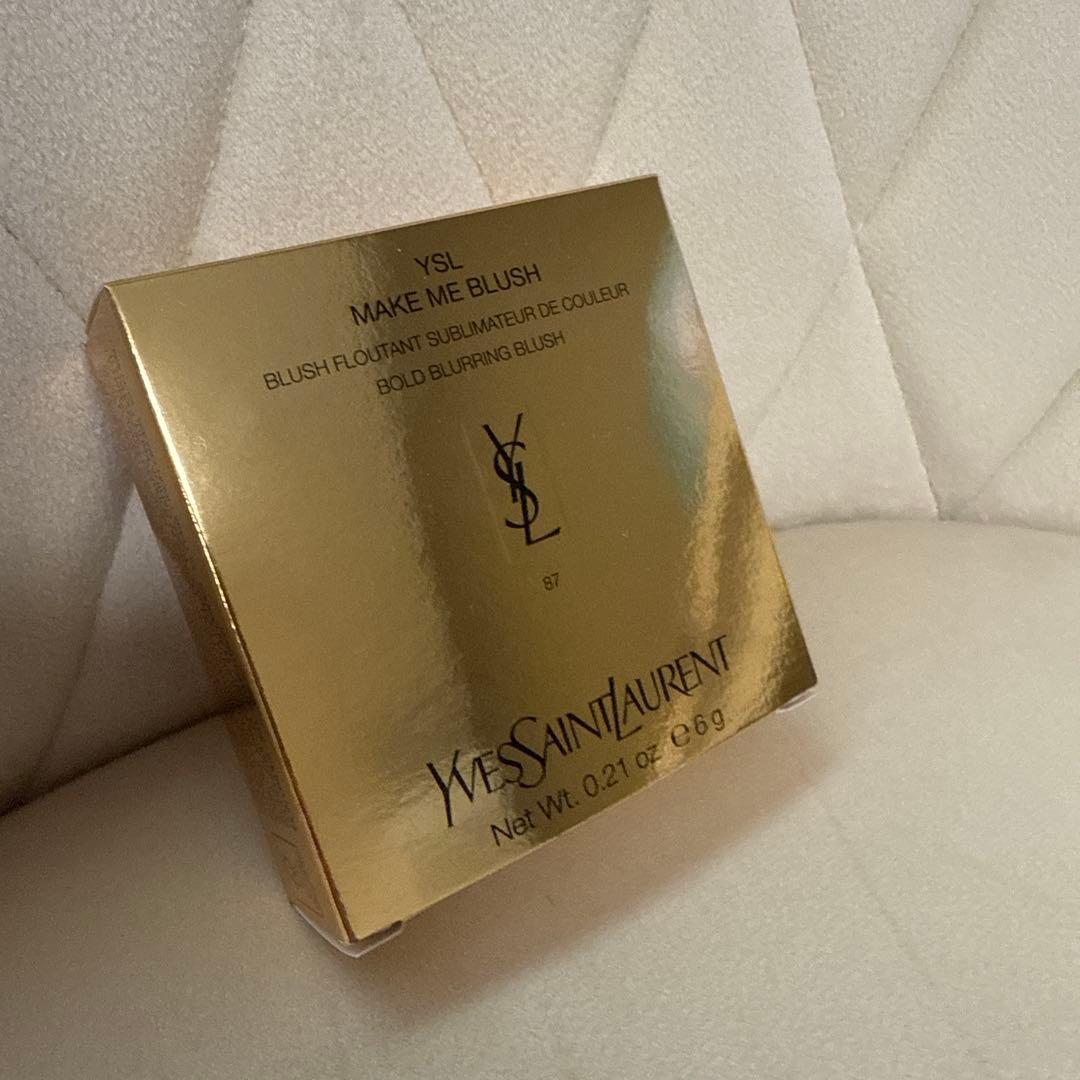 YSL メイクミーブラッシュ パウダー 87 ピンク 伊勢丹新宿限定