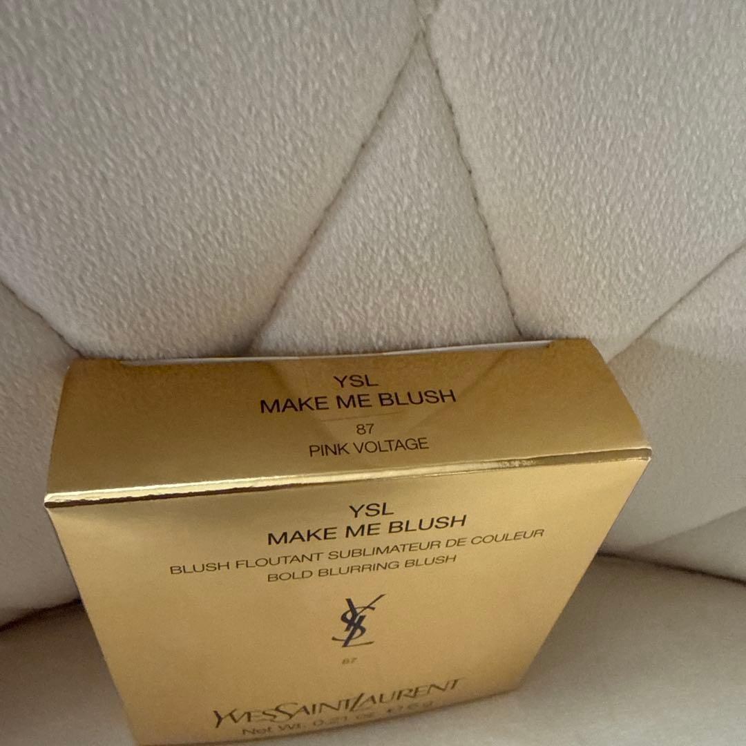 YSL メイクミーブラッシュ パウダー 87 ピンク 伊勢丹新宿限定